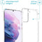 iMoshion Hoesje Geschikt voor Samsung Galaxy S22 Hoesje Met Koord - iMoshion Backcover met koord - Transparant