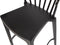 WOOOD Barstoel Binnen/Buiten Bliss - Kunststof - Zwart - 75x52x53