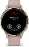 Garmin Venu 3S - Smartwatch - AMOLED-scherm 41mm - Goud Roze
