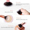15 delige Make-up kwasten marmerlook - hoge kwaliteit - synthetisch - make-upspons