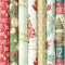 Präsenta K633 - Luxe kerstcadeaupapier - 7 rollen 500 x 70 cm (7 stuks)