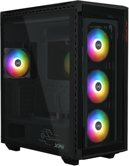XPG Battlecruiser II - Tower Behuizing - Gehard glas - Zwart