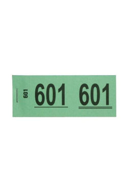 Nummersets 1-1000 in doosje groen