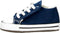 Converse Chuck Taylor All Star Cribster babysloffen blauw - Maat 17