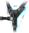 Techvavo® Helm Mount - Helmet mount - Universeel - Geschikt voor alle Actioncamera's - Zwart