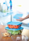 Hermetische Lunchtrommel Duralex Freshbox Blauw Vierkant (17 x 17 x 7 cm) (1,15 L)