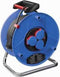 Brennenstuhl Garant IP44 Kabelhaspel (Kabelhaspel met 40 m kabel, speciaal kunststof, voor kortstondig gebruik buitenshuis, MADE IN GERMANY) blauw