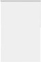 vidaXL - Rolgordijn - verduisterend - 160x230 - cm - stofbreedte - 156,6 - cm - wit
