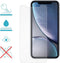 iMoshion Hoesje met screenprotector Geschikt voor iPhone Xr Hoesje met screenprotector - iMoshion Softcase Backcover + Glas Screenprotector smartphone - Transparant