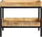 vidaXL - Bijzettafel - 55x55x45 - cm - Massief - Hout - Ruw - Mango