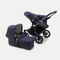 Bugaboo Donkey Classic+ Mono Kinderwagen - 5 Punts Veiligheidsgordel - Verstelbare Leuning - Navy