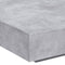 vidaXL - Salontafel - 100x100x31 - cm - bewerkt - hout - betongrijs