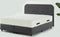 Dreamhouse® Rondo Boxspring met Opbergruimte – Bed - 180 x 200 cm - Velvet Antraciet - Complete boxspring