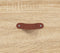 vidaXL - Hoge - kast - 69,5x31x115 - cm - bewerkt - hout - sonoma - eikenkleurig