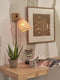 GOOD&MOJO Wandlamp Java - Bamboe Naturel/Zwart - Ø15cm - Binnen Modern