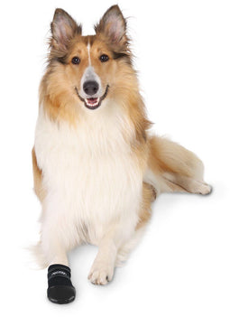 Trixie walker care beschermschoenen zwart 2 stuks - XL 20X10 CM