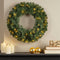 Decoris Kerstkrans - Diameter 60 cm - 50 warm LED lampjes - Groen