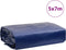 vidaXL - Dekzeil - 650 - g/m² - 5x7 - m - blauw
