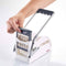 Westmark Frietsnijder met 3 snijramen en stempel, Easy Stix, wit/antraciet, 11802260