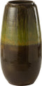 J-Line vaas Olijf - keramiek - groen - small - 64 cm hoog