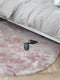Vloerkleed Donsie Pink Rond ø180 cm
