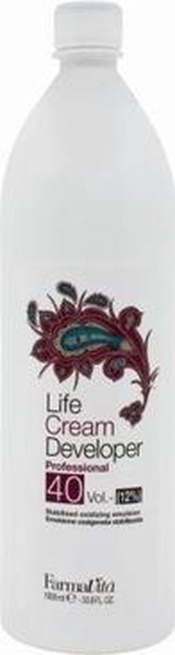 Oxiderende Haarverzorging Farmavita Life Crema 40 Vol 12 % (1000 ml)