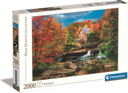 Clementoni 32574 - Puzzel - 2000 Stukjes - Glade Creek Grist Mill