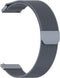 Milanees Bandje Geschikt voor Samsung Galaxy Watch 5 / Pro / 4 / 3 / Active 2 - Grijs