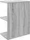 vidaXL - Nachtkastje - 46,5x29x61 - cm - bewerkt - hout - grijs - sonoma - eikenkleur