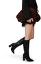 POSH by Poelman LAUREN - Hoge laarzen - Blokhak 9,5 cm - Zwart