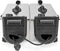 Nedis Frituurpan - Capaciteit: 2x3 l - 3600 W - 90 °C - 190 °C