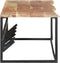 vidaXL - Kapstok - met - schap - 100x34x38 - cm - massief - acaciahout