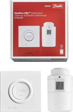 Danfoss Ally - Starter Pack - Radiatorthermostaat - ZigBee gecertificeerd