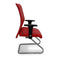 Bureaustoel Piqueras y Crespo P350B24 Rood