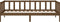 vidaXL - Slaapbank - 90x190 - cm - massief - grenenhout - honingbruin