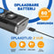 Vulpes Goods® Ultrasone Anti Blaf Apparaat MAX - 4-in-1 Hondentraining - Ultrasoon Geluid Flitslicht - Grijs