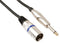 HQ Power PAC116-2 - XLR-jack kabel 3 m - 1 x XLR mannelijk 1 x 6.35 mm jack mannelijk - Zwart