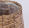 Maxifleur Avalon - Rieten mand - Rond - h32xd44cm - l.bruin
