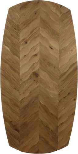HSM Collection - Tafeltop Fishbone Danish - 240x110 - Naturel - Eiken