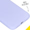 Accezz Liquid Silicone Backcover iPhone Xr - Schokabsorberend - Paars