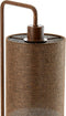 Light & Living Tafellamp Donio - Bruin - 26x20x59.5cm - Modern