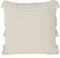 VILLUR - Sierkussen set van 2 - Lichtbeige - 45 x 45 cm - Katoen