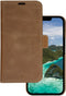 D. Bramante iPhone 14 - Flip cover - Leer - Krasbestendig - Bruin