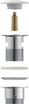 KIRCHHOFF Design Click Waste Afvoerplug - Push Pop-Up - 1 ¼
