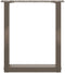vidaXL - Salontafelpoten - 2 - st - U-vormig - 38x(42-43) - cm - staal - naturel