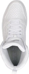 PUMA Rebound V6 Mid Jr - Hoge sneakers - Gerecycled materiaal - PUMA White-Cool Light Gray