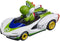 1:43 Carrera P&S Mario Kart - P-Wing Twinpack - Mario & Yoshi - Pull-Back Terugtrekauto