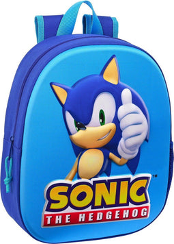Sonic Rugzak, 3D Great - 33 x 27 x 10 cm - Polyester