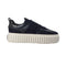 Kennel + Schmenger ZAP - Dames Lage Sneakers - Plateau - Blauw - Maat 39.5