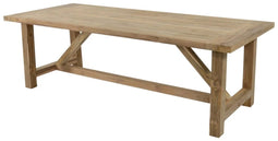 Castle tafel recycled teak 180x90 cm - bruin